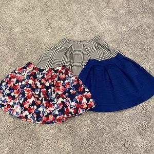 Lot of 3 express skirts medium 8 high waisted